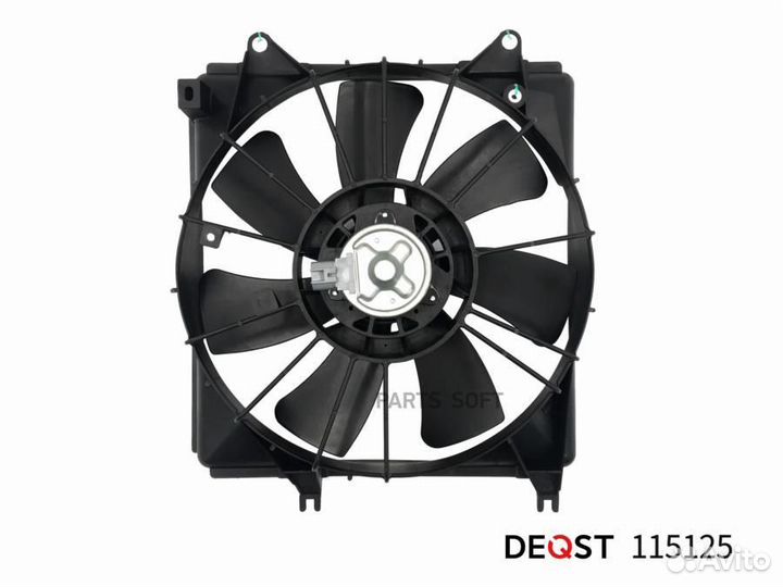 Электорвентилятор suzuki sx4 (y 1, y 4 ) 06.06- 115125