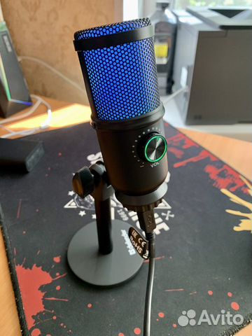 Новый Микрофон для стримов Glow GMC 400 объявление продам