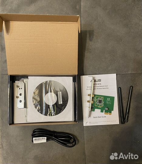 Wi-Fi адаптер asus PCE-N15