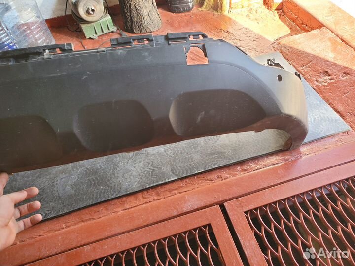 Юбка бампера задняя Kia Sportage 4 Рестайлинг QL