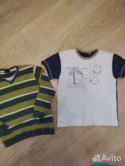 Вещи пакетом на мальчика 122 128