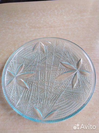 Блюдо Купоросное стекло