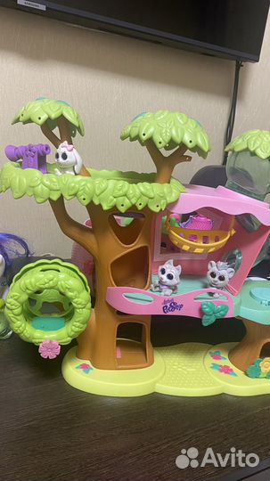 Littlest pet shop домик на дереве