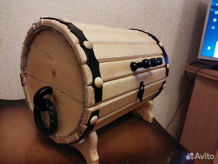 Мини бар бочка