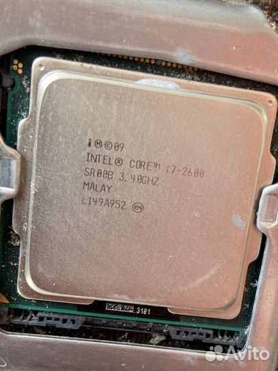 Процессор intel core i7 - 2600 (Комплект)