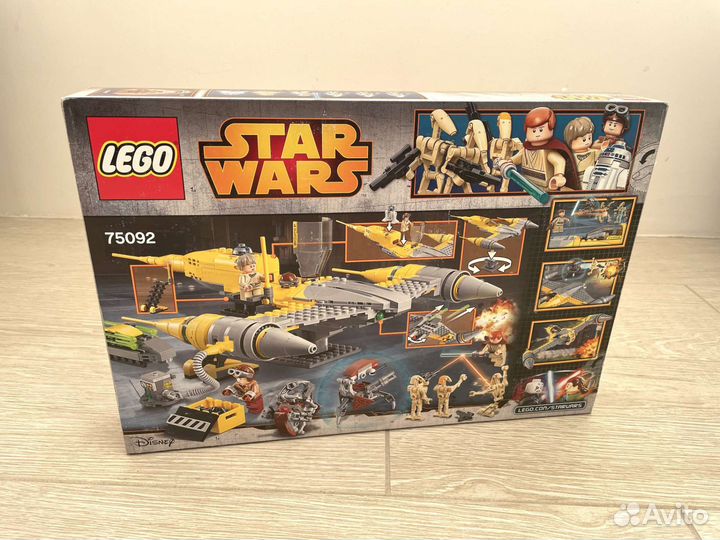 Lego Star Wars Истребитель Набу 75092 новый