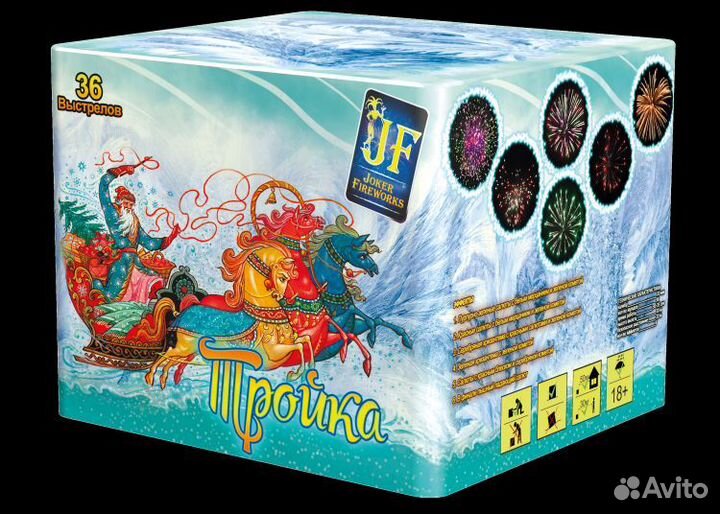 Салют на 36 выстрелов тройка