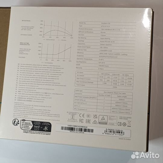 Новые Блоки Питания DeepCool PF