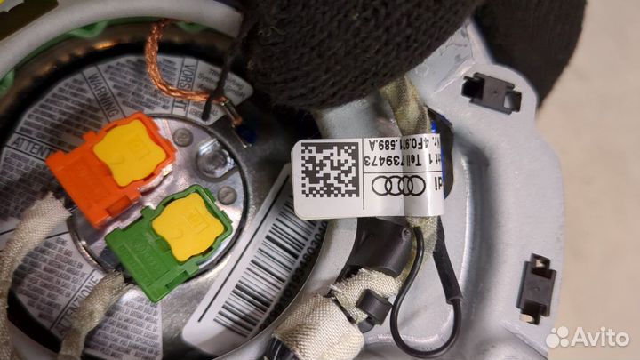 Подушка безопасности водителя Audi Q7, 2010