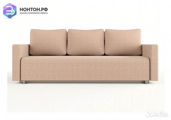 Диван еврокнижка Олимп бежевый