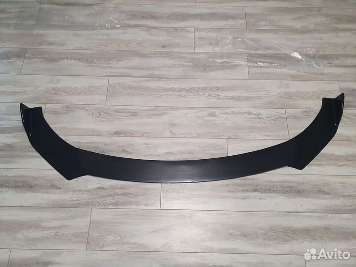 Сплиттер переднего бампера универсальный