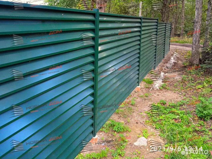 Забор-жалюзи