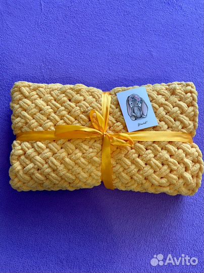 Плюшевый пледик