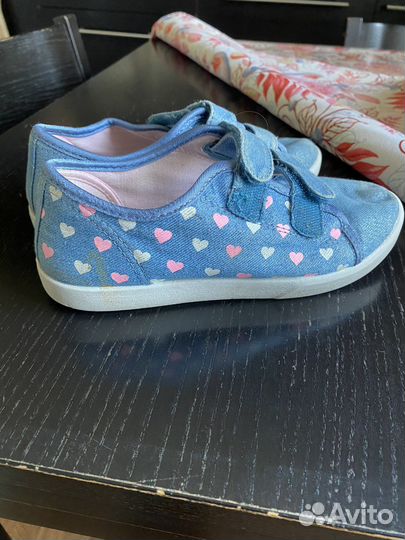 Кеды для девочки Котофей 33 размер