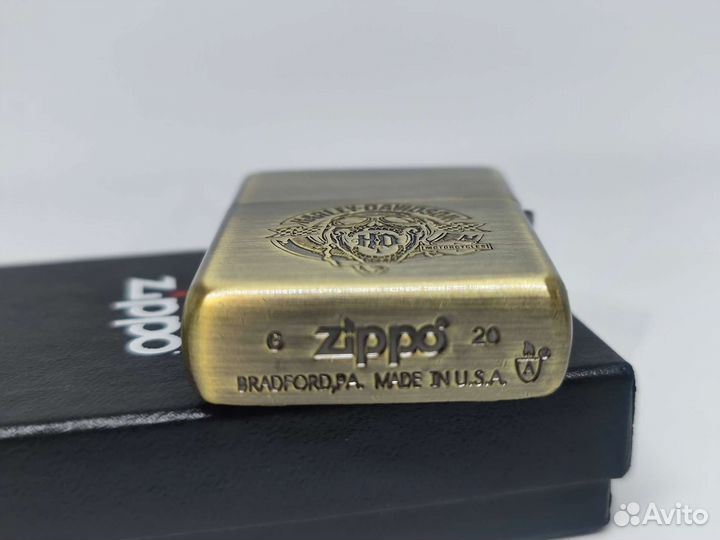 Зажигалка zippo armor harley davidson