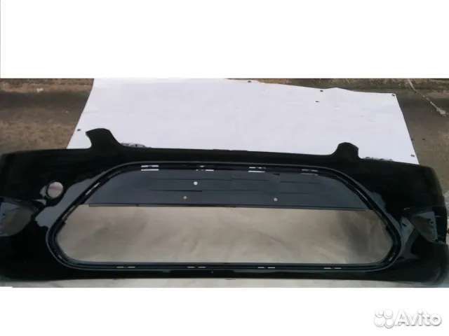 Бампер перед фокус 2 чёрный