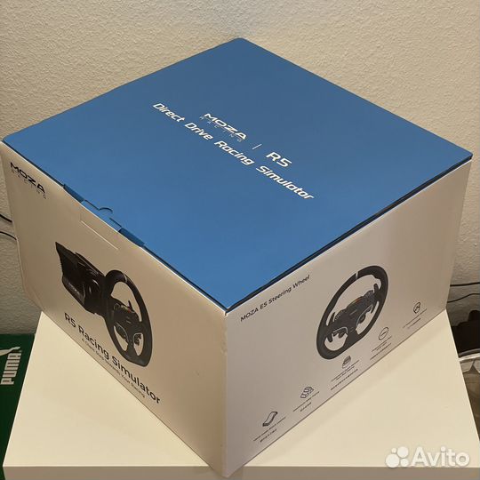 Moza Racing R5 bundle (база, руль, 2 педали)