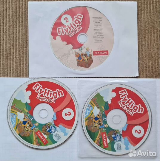 Диски FlyHigh 2 к курсу Английского языка