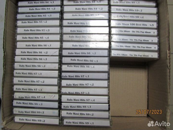 Аудио кассеты с записью