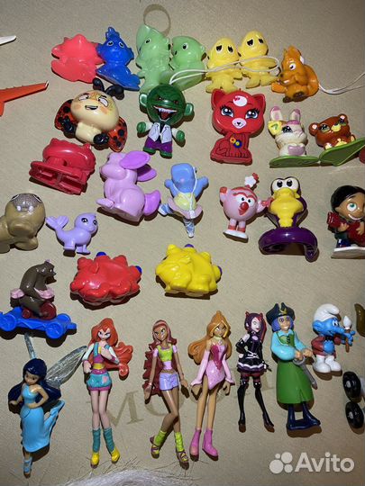 Игрушки из киндера 90х