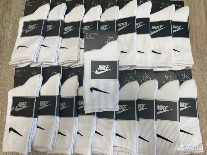 Носки nike высокие