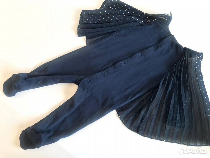 Новая детская брендовая одежда 6-9 мес. Пакетом