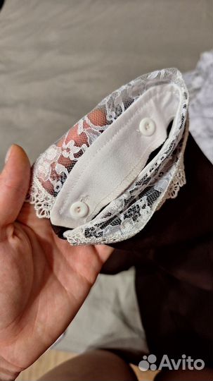 Школьная форма для последнего звонка с фартуком