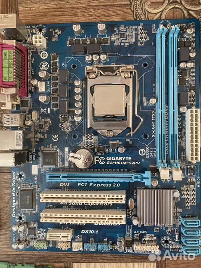 Материнская плата 1155