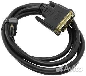 Переходник hdmi - DVI-D кабель новый 2.0м