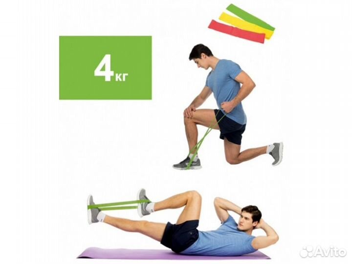 Эспандер с нагрузкой до 4 кг
