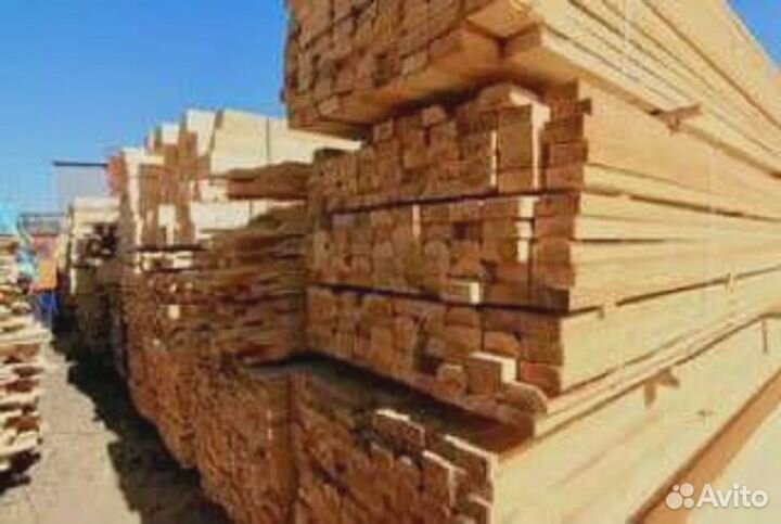 Доска обрезная из Краснодара