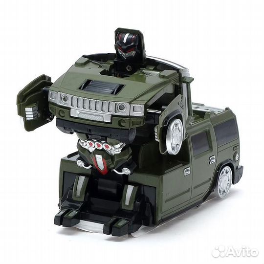 Робот-трансформер радиоуправляемый hummer H2