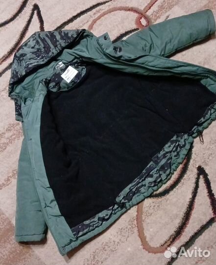 Куртка зимняя на мальчика 134 см