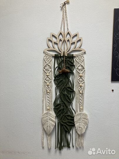 Настенное панно макраме