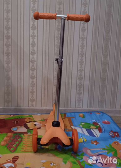 Самокат детский трехколесный бу