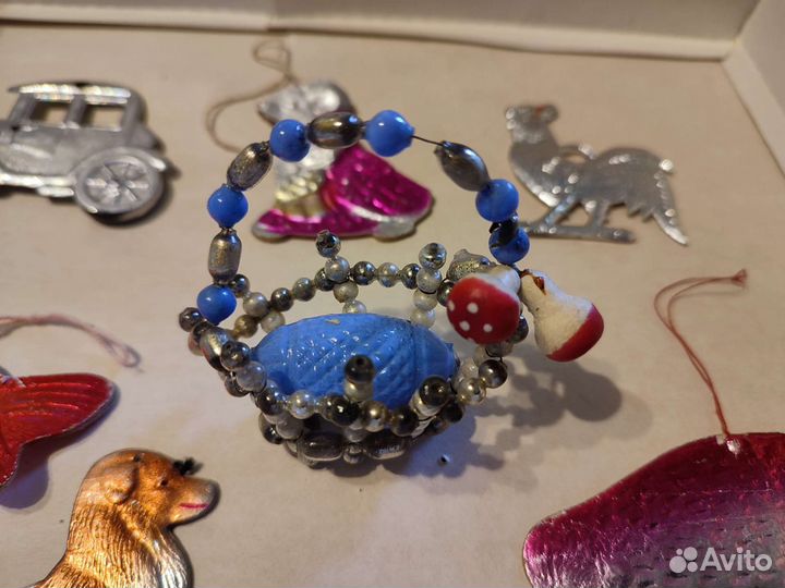 Елочные игрушки СССР