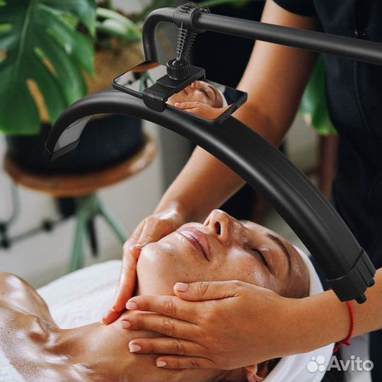 Напольная лампа дуга со штативом Луна