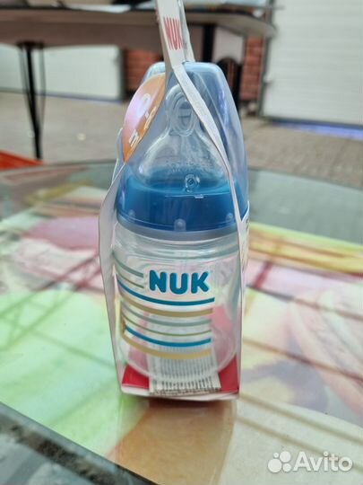 Бутылочка nuk новая