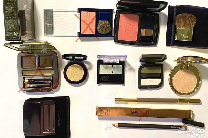 Декоративная косметика Dior Kanebo Lancome YSL