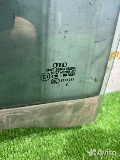 Стекло двери заднее правое Audi S-Line A4 B7 BWE