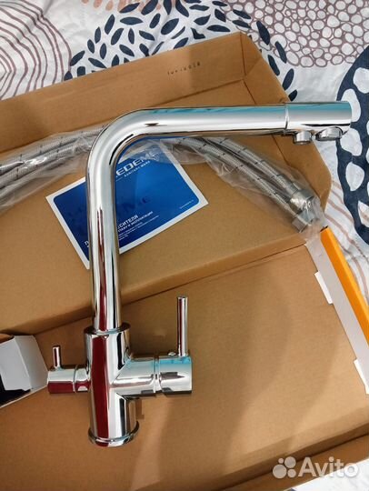 Смеситель для кухни с выходом для питьевой воды