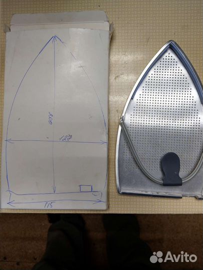 Подошва тефлон, новая