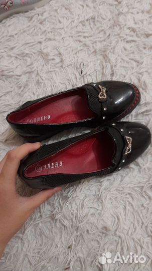 Туфли для девочки с лакировкой
