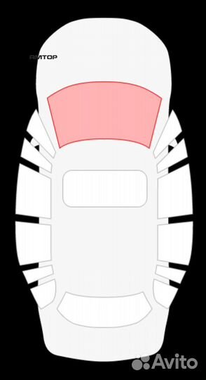 KMK glass vazt0022 Стекло ветр. 2101-07 с пол. (тр
