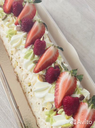 Меренговый рулет