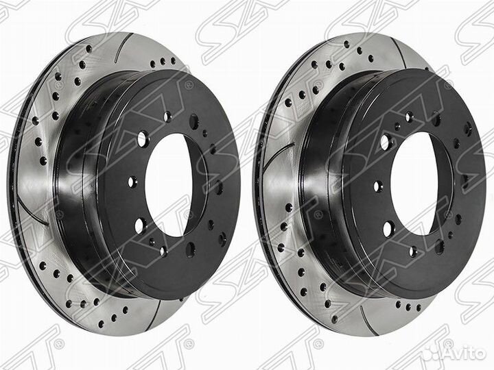 Тормозные диски перфорированные Land Cruiser 200