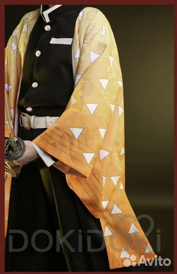 Косплей костюм Зенитсу Клинок Рассекающий Демонов