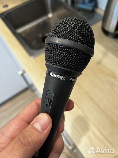 Микрофон с длинным шнуром Hama 46036 imp 600