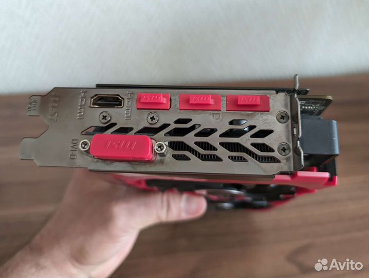 Видеокарта MSI Radeon RX 480 gaming X 4G