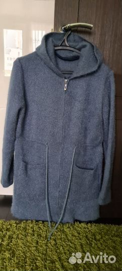 Кардиган кофта пальто с капюшоном 48